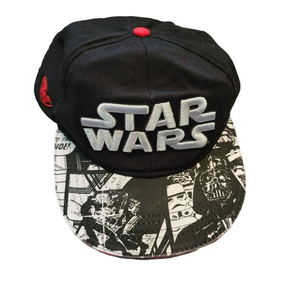 Star Wars Hat Baseball Cap Tab Back One Size Lucas Films JJ1614 - Picture 2 of 8